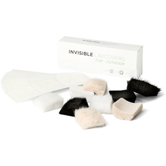 Bubblebee Industries Invisible Lav Covers Outdoor Kit (3 Beige, 3 Black, 3 White, 30 Pieces of Tape)