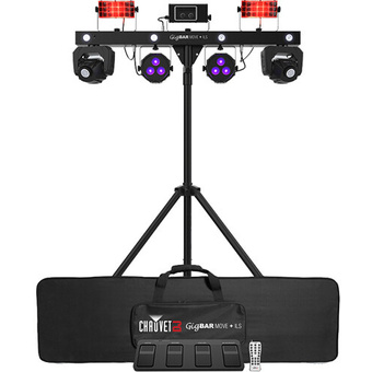 Chauvet DJ GigBAR Move + ILS 5-in-1 Lighting System with Moving Heads