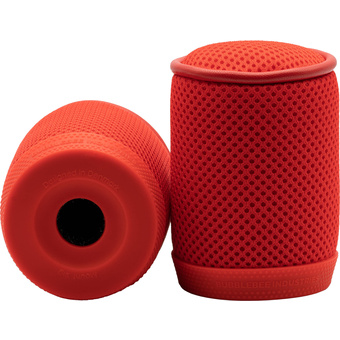 Bubblebee Industries Spacer Bubble Windshield & Fur System for Small-Diaphragm Mics (Red, XS)