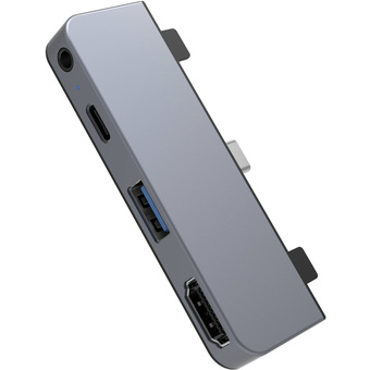 HYPER HyperDrive 4-Port USB-C Hub for iPad Pro 2018 (Space Grey)