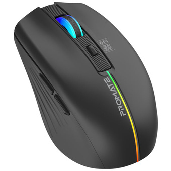 Promate Kitt Wireless LED Mouse (Black)