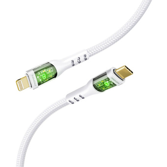 Promate TransLine-Ci 27W USB-C Cable (1.2m, White)