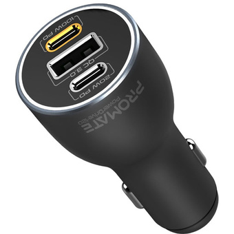 Promate PowerDrive-120 120W RapidCharge Car Charger