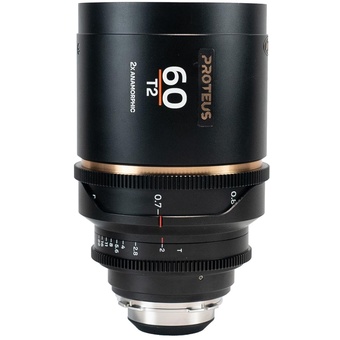 Laowa Proteus 60mm T2.0 2X Anamorphic Lens with EF Adapter (PL Mount, Amber, Metres)