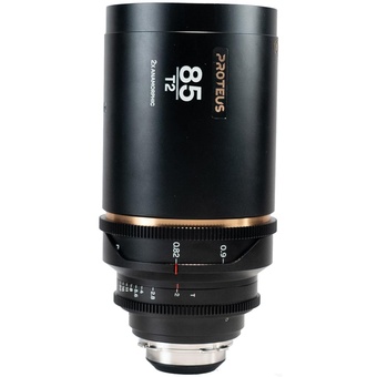 Laowa Proteus 85mm T2.0 2X Anamorphic Lens with EF Adapter (PL Mount, Amber, Metres)