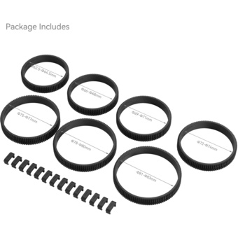 SmallRig 4185 Seamless Focus Gear Ring Kit