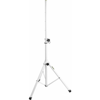 Gravity GSP5211W 35mm Adjustable Speaker Stand with Tripod Base (White)