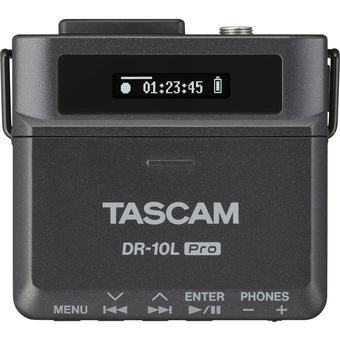 TASCAM DR-10L Pro Field Recorder and Lavalier Microphone