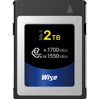 Wise Advanced 2TB CFX-B Series CFexpress Memory Card (Mark II)