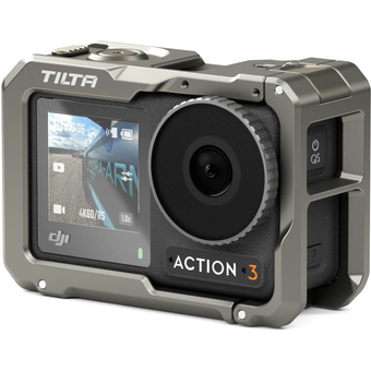 Tilta Full Camera Cage for DJI Osmo Action 3 (Titanium Grey)