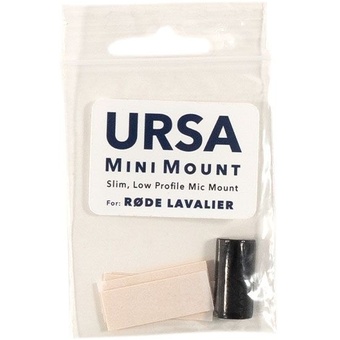 Ursa MiniMount for RODE Lavs (Black)