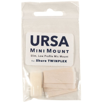 Ursa MiniMount for Shure Twinplex Lavs (White)