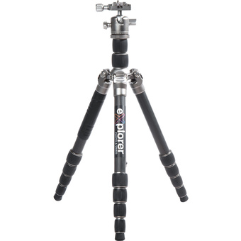 Explorer TX-VK Voyager Carbon Fibre Travel Tripod with Ball Head and Monopod