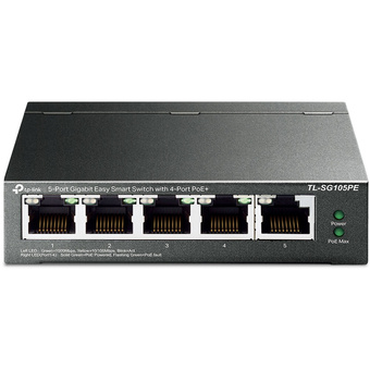 TP-Link TL-SG105PE 5-Port Gigabit PoE+ Compliant Unmanaged Switch