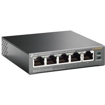 TP-Link TL-SF1005P 5-Port 10/100 Mb/s PoE-Compliant Unmanaged Switch
