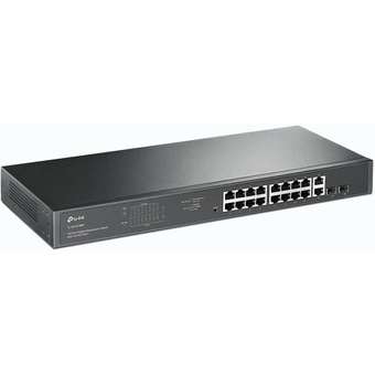 TP-Link JetStream TL-SG1218MP 16-Port Gigabit PoE+ Compliant Managed Switch with SFP