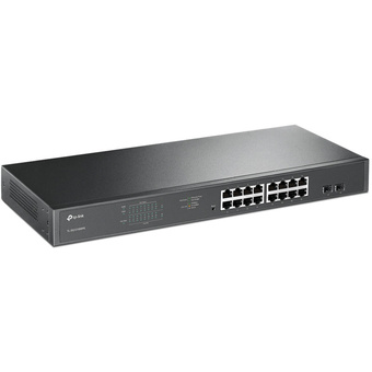 TP-Link TL-SG1218MPE JetStream 16-Port Gigabit PoE+ Compliant Managed Switch with SFP