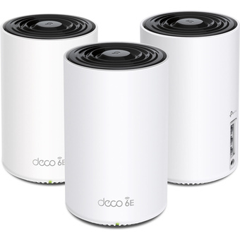 TP-Link Deco XE75 AXE5400 Wireless Tri-Band Gigabit Mesh Wi-Fi System (3-Pack)