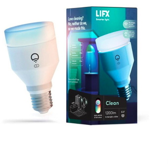 LIFX Clean Antibacterial Colour 1200 A60 E27 Edison Screw LED Bulb