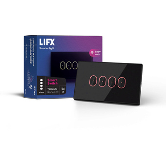LIFX 4-Button Wi-Fi Controlled Smart Switch (Black)