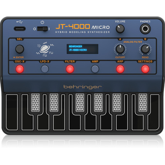 Behringer JT-4000 MICRO Portable 4-Voice Hybrid Synthesiser