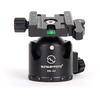 Sunwayfoto XB-52DL Low-Profile Ball Head with Duo-Lever Clamp (Black)