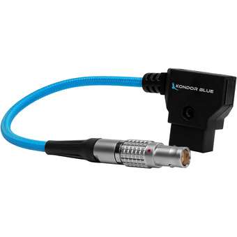 Kondor Blue D-Tap to 2-Pin LEMO Female Adapter Cable (15cm)