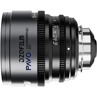DZOFilm PAVO 28mm T2.1 2x Anamorphic Prime Lens (Blue Coating, PL/EF Mount, Meters)