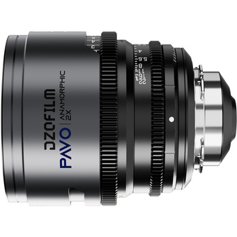 DZOFilm PAVO 40mm T2.1 2x Anamorphic Prime Lens (Blue Coating, PL/EF Mount, Meters)