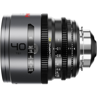 DZOFilm PAVO 40mm T2.1 2x Anamorphic Prime Lens (Neutral Coating, PL/EF Mount, Meters)