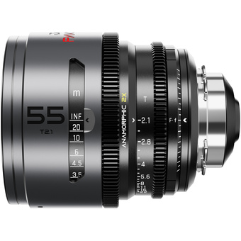 DZOFilm PAVO 55mm T2.1 2x Anamorphic Prime Lens (Neutral Coating, PL/EF Mount, Meters)