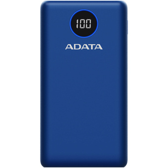 ADATA Technology P20000QCD Power Bank (20,000mAh, Blue)