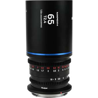 Laowa Nanomorph 65mm T2.4 1.5X S35 Lens (MFT Mount, Blue)