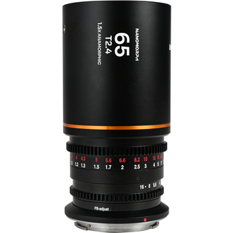 Laowa Nanomorph 65mm T2.4 1.5X S35 Lens (Nikon Z, Amber)