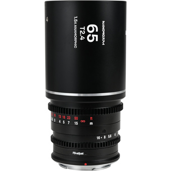 Laowa Nanomorph 65mm T2.4 1.5X S35 Lens (Nikon Z, Silver)