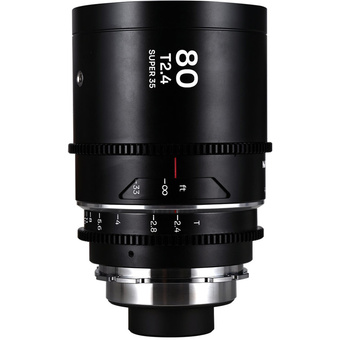 Laowa Nanomorph 80mm T2.4 1.5X S35 Lens (Canon RF, Silver)