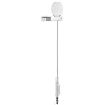 CKMOVA W-LM1 Clip-on Omnidirectional Lavalier Microphone (White)