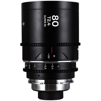 Laowa Nanomorph 80mm T2.4 1.5X S35 Lens (Fuji X, Silver)