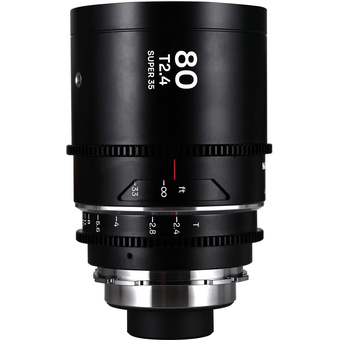 Laowa Nanomorph 80mm T2.4 1.5X S35 Lens (Nikon Z, Silver)