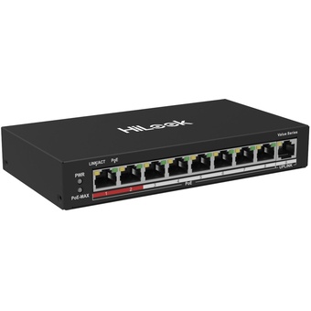 HiLook NS-0109P-60 8 Port 10/100 Fast Ethernet Unmanaged POE Switch