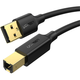 Ugreen UG-20846 USB-A to USB-B 2.0 Print Cable (1m, Black)