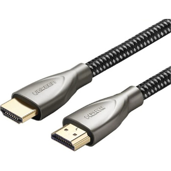 Ugreen UG-50108 HDMI Carbon Fibre Zinc Alloy Cable (2m, Grey)