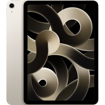 Apple 10.9" iPad Air (5th Gen, Wi-Fi Only, Starlight, 256GB)
