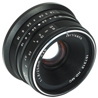 7Artisans 25mm f/1.8 Lens for Nikon Z (Black)