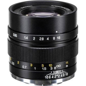 Mitakon Zhongyi Speedmaster 35mm f/0.95 Mark II Lens (FUJIFILM X, Black)