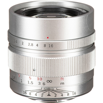 Mitakon Zhongyi Speedmaster 35mm f/0.95 Mark II Lens (Micro Four Thirds, Silver)