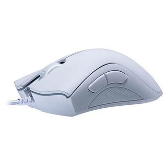 Razer DeathAdder Essential Wired Gaming Mouse (White)