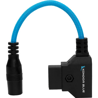 Kondor Blue D-Tap to DC 2.1 Female Adapter Cable (15cm)