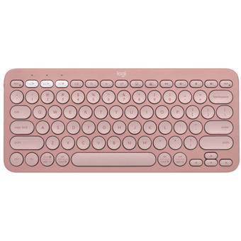 Logitech Pebble Keys 2 K380S Wireless Keyboard (Rose)