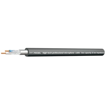 Proel HPC250 Microphone Cable (Per Metre, Black)